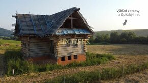 ZRUBOVÝ DOM, PONGRÁCOVCE, 3245 M2, LEVOČA - 3