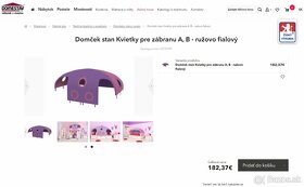 Domcek Kvietky textilie na postele zn. Domestav - 3