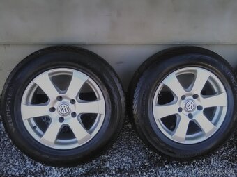 Alu disky touareg 5x130 obuté zimné pneu 235/65 R17 - 3