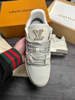 Louis Vuitton tenisky Grey Komplet balenie - 3