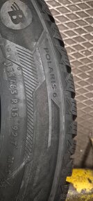 Predám 4ks.zimné pneumatiky barum polaris 6 185/65R15. - 3