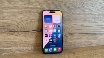 APPLE IPHONE 16 PRO 256 GB BLACK TITANIUM  Ako nový  V záruk - 3