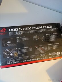 Asus Rog Strix 850W Gold, zdroj pre PC nový - 3