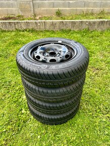 sada 5 x 100 r14 + pneu 165/70 r14 - 3