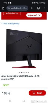 Acer Acer Nitro VG270Ebmiix - LED monitor 27" - 3