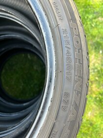 215/40 r17 letné BRIDGESTONE 87V - 3