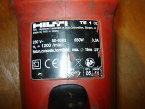 Vŕtačka Hilti - 3