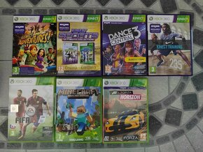 Na predaj: Xbox 360 + Kinect + 2 ovládače + 7 hier - 100€ - 3