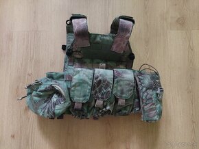 Emersongear Maskáčový komplet + nosič plátov a šiltovka - 3