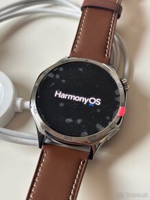 Huawei watch GT 5 46mm, strieborno-hnedé, koža - 3