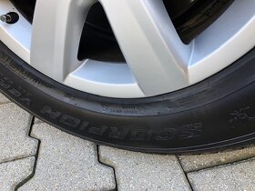 5x130 ZIMNE org. VW nová SADA 235/65 r17 PIRELLI 7-8mm - 3