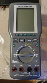 Digitalny osciloskopicky multimeter Visual-DMM-740 - 3