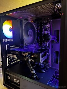 Herný PC: Ryzen 5 5600X, RX 6600 XT, 16gb RAM, 1T NVMe - 3