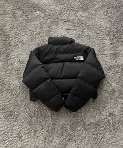 The North Face 1996 Nuptse Cropped Puffer Jacket–Black - 3