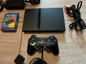 Playstation 2 slim čierna komplet príslušenstvo - 3