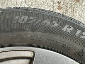 15" Elektrony 5x100 so zimnymi pneu 185/65 R15 - 3