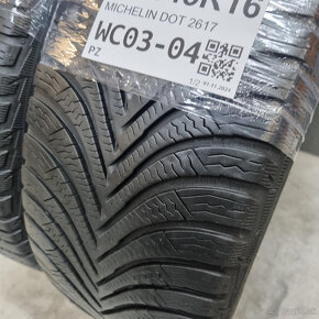 Zimné pneumatiky 205/45 R16 MICHELIN DOT2617 - 3