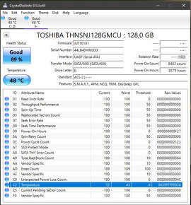 M-Sata 6Gb/s SSD 128GB Toshiba - 3