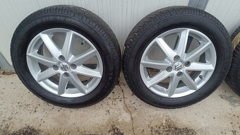 Sada elektrónov Suzuki 5Jx15 s pneu Semperit 175/65 R15 84T - 3