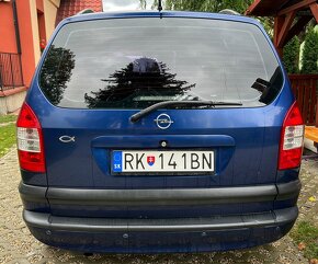 Predám Opel Zafira 2.0 diesel, ročník 2004, 184 884 km - 3