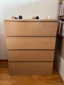 rezervované - 2x komoda ikea malm - 3