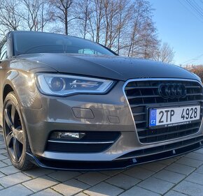 AUDI A3 8V SPOJLER NA PREDNÝ NÁRAZNÍK LIPO NA NARAZNIK - 3