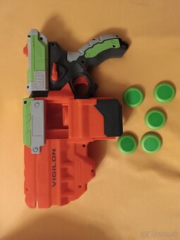 NERF Vortex Vigilon - pištoľ so zásobníkom - 3