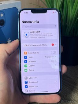 iPhone 13 128gb Modrá + Kryty a Ochranné Sklo - 3