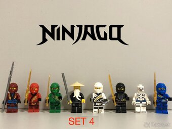 Figúrky Ninjago (8ks) typ lego - nové, nehran - 3