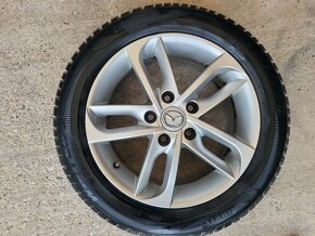 HLINIKOVE DISKY 5x114,3 ORIG. MAZDA R16 205/55 ZANOVNEZIMNE - 3