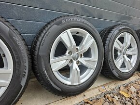 Zimná Sada AUDI A4+Zimné Pneu Pirelli 205/60 R16 - 3