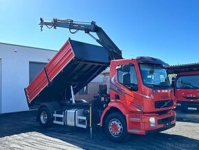 VOLVO FL240 rv.2010 SKLÁPAČ S3 + HYDRAULICKÁ RUKA HIAB 105-2 - 3