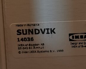 Detska postielka IKEA Sundvik a matrac - 3