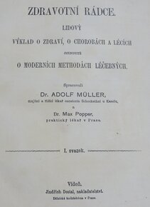 Zdravotní rádce I.-II., vydané v roku 1902 - 3