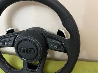 AUDI KOŽENÝ EXCLUSIVE VOLANT + AIRBAG + F1 PADLA - 3