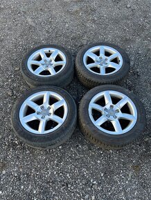 Elektrony 5x112 Audi r17 zimné 225/55 - 3