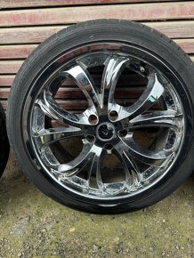 Chrómové disky 225/40/r18 5x112 - 3