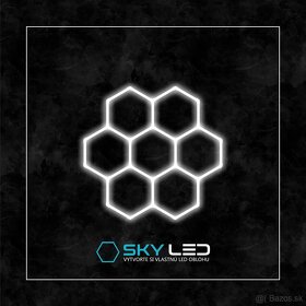 LED OSVETLENIE - LED HEXAGON - SVIEŤ BEZ TIEŇOV - 3