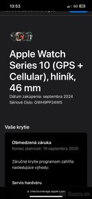 Apple Watch series 10, 46mm, GPS+Cellular,  hliník - 3