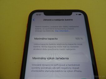 iPhone 11 64GB RED - ZÁRUKA 1 ROK - 100% BATERIA - 3