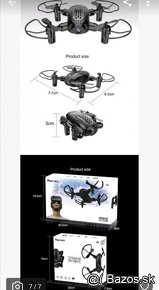 Dron s kamerou - FPV okuliare a ovládačom- novy a zabaleny - 3