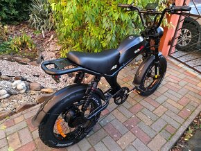 Štýlový fat ebike Emoko,20x4..0",1000W,20Ah 960Wh,50km/h,80k - 3