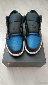 Nike Air Jordan 1 Low White/Royal Blue veľ. 45,5 - 3