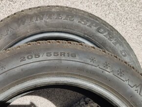 Zimne 205/55/R16 Dunlop Wintersport 5 - 3