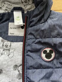 C&A tepla vatovana vesta mickey mouse, 80, nova, - 3