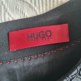 Čierne príležitostné šaty Hugo Boss 32/34 - 3