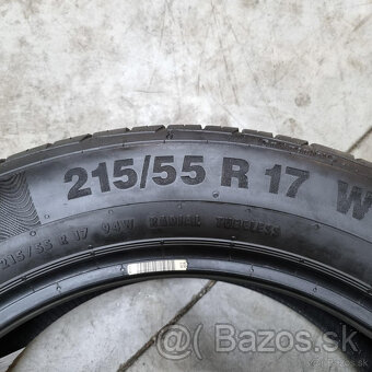 Letné pneumatiky 215/55 R17 CONTINENTAL DOT2419 - 3