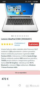 Lenovo IdeaPad Z380 plne funkčný - 3