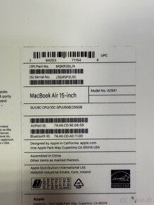 Nerozbalený Macbook Air 15" M2 - doklad o kúpe - 3