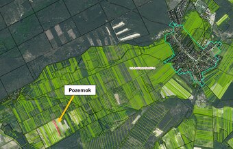 Lakšárska Nová Ves – 5.877 m2 POZEMOK na MD/chatku - 3